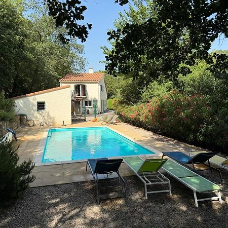 Maison Avec Piscine Chauffee Entre Mer Et Montagne Montauriol  Ngoại thất bức ảnh