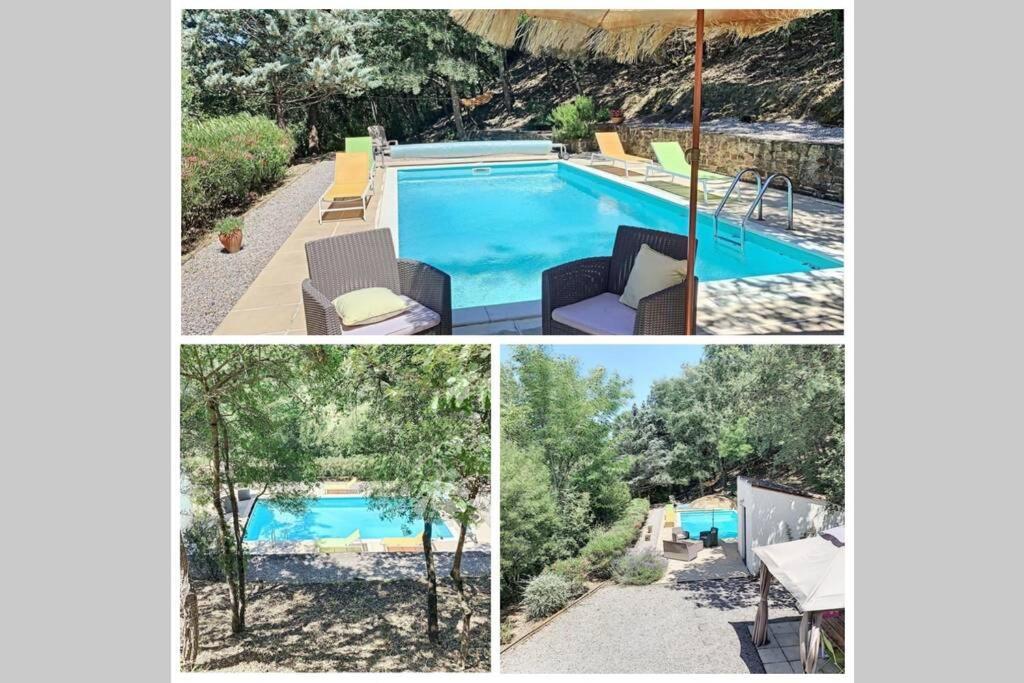 Maison Avec Piscine Chauffee Entre Mer Et Montagne Montauriol  Ngoại thất bức ảnh
